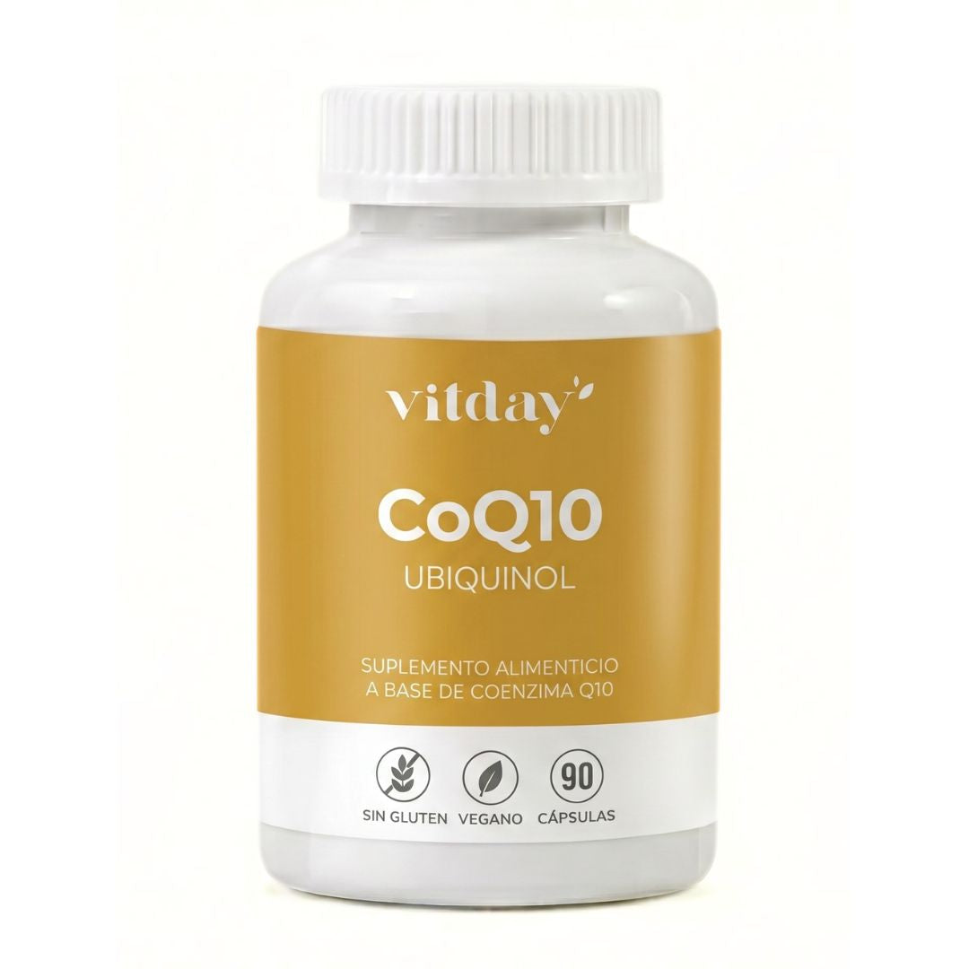 CoQ10 (Ubiquinol) 60 mg | Alta Absorción | 90 cápsulas