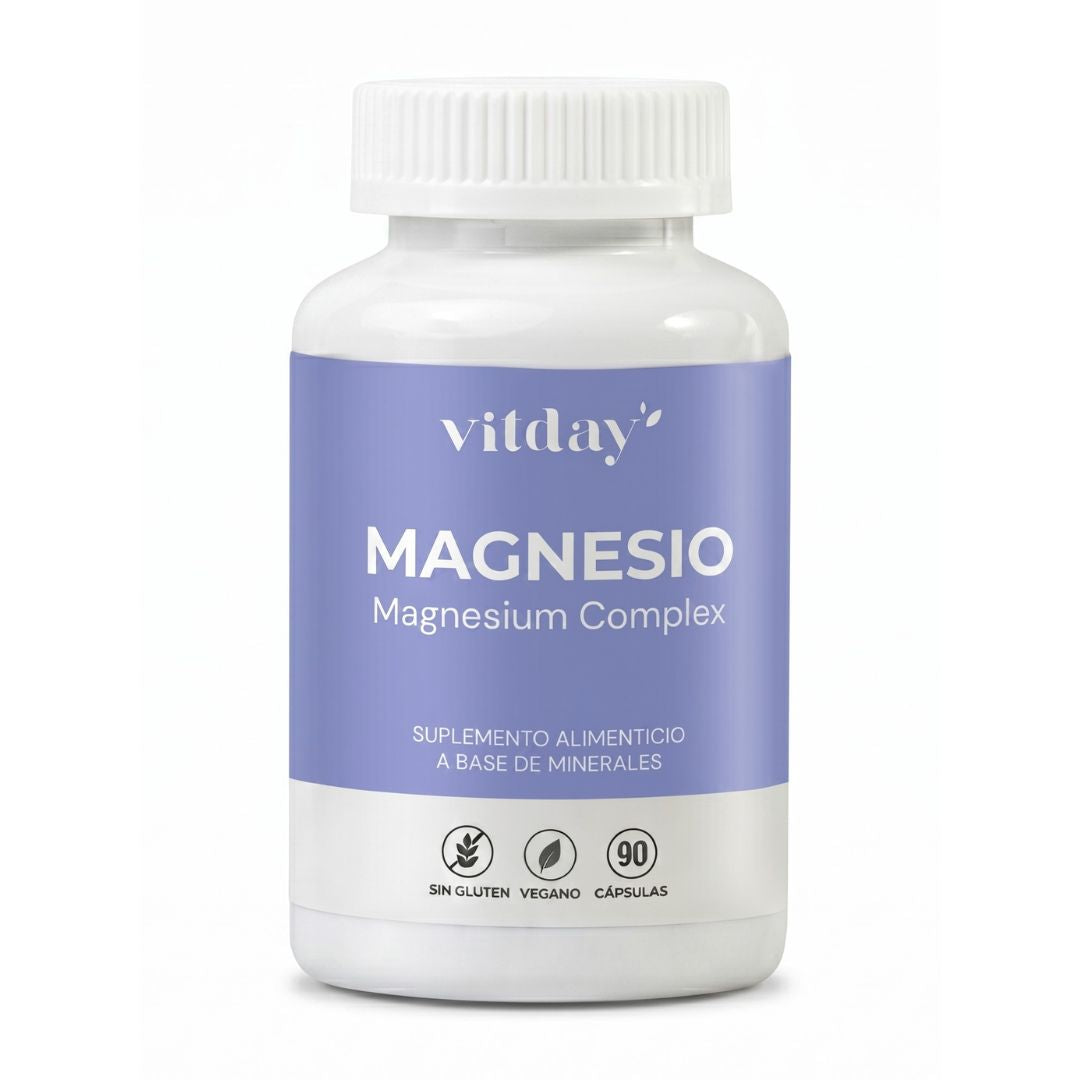 Magnesio | Citrato + Óxido | 1,000 mg | 90 cápsulas